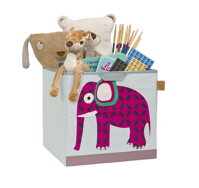Caja de almacenaje con diseño infantil de elefante comprar AQUÍ