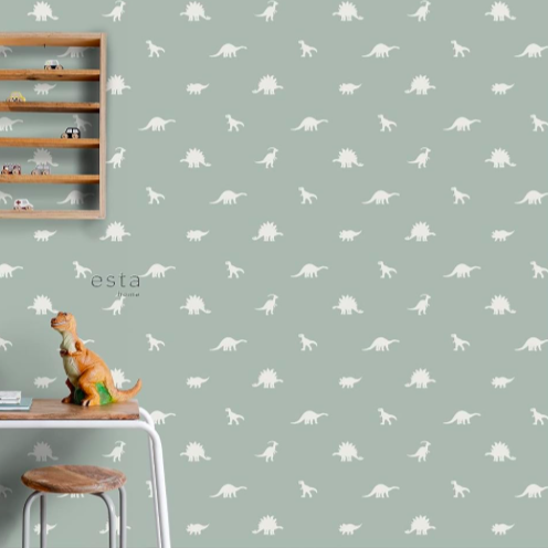 Baby RyRo London Vinilo Pared Animal, Papel Pintado Infantil con